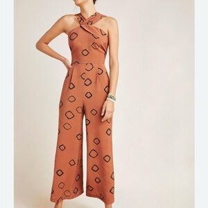 Eva Franco Faith geometric jumpsuit size 2
